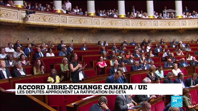 Les députés approuvent la ratification du Ceta : c'est un traité écocide selon un député LFI