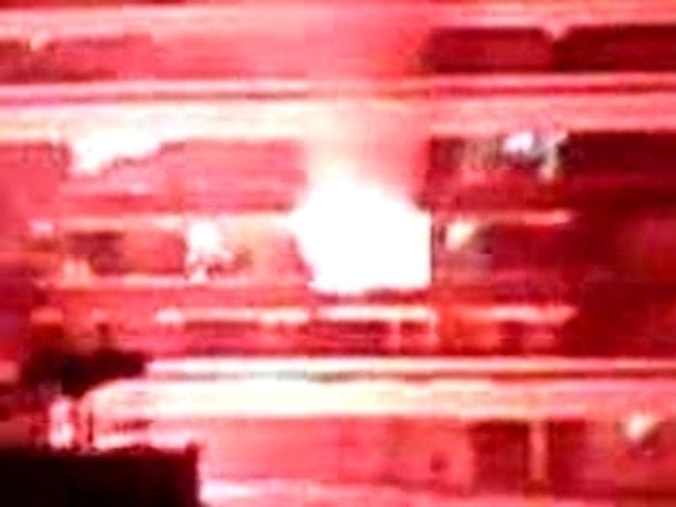 apartement en feu