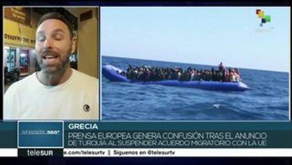 Turquía suspende acuerdo migratorio con la UE