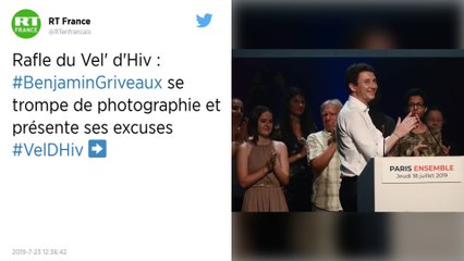 Rafle du Vel d’Hiv. Benjamin Griveaux a rendu hommage aux victimes avec une photo de collaborateurs