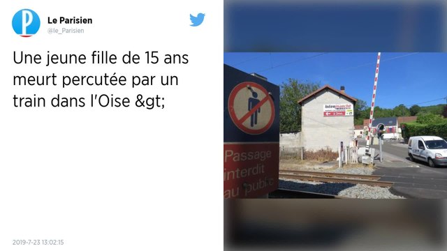 Oise : Une adolescente de 15 ans meurt percutée par un train de marchandises