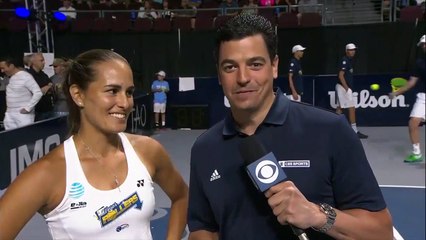 Monica Puig talks about her first match in World TeamTennis and what makes it special