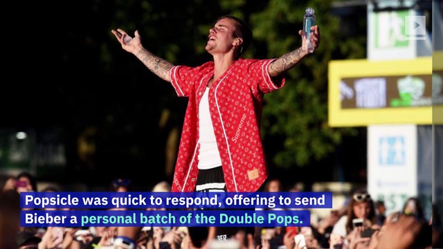 Justin Bieber Convinces Popsicle to Bring Back Double Pops