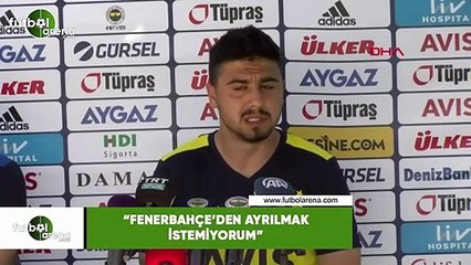 Ozan Tufan: "Fenerbahçe'den ayrılmak istemiyorum"