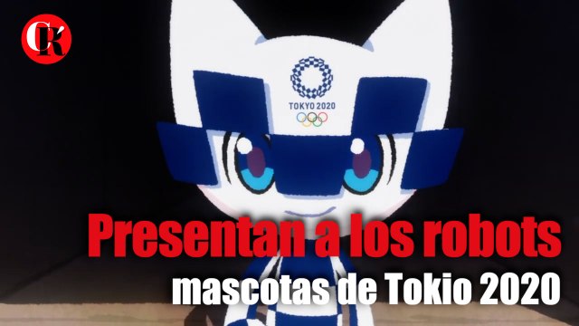 Presentan a los robots mascotas de Tokio 2020