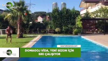 Domagoj Vida, yeni sezon için sıkı çalışıyor