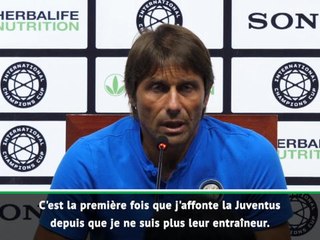 Inter - Conte s'attend à "beaucoup d'émotion" contre la Juve