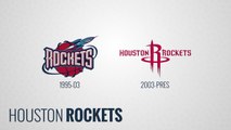 NBA Logo Evolution:  Houston Rockets