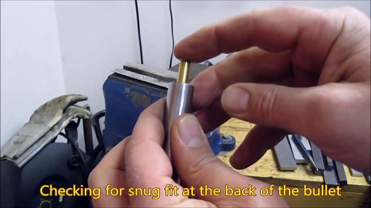 DIY Sheet Metal Self-Loading Pistol in .25 ACP - Episode VI (barrel prep before rifling)