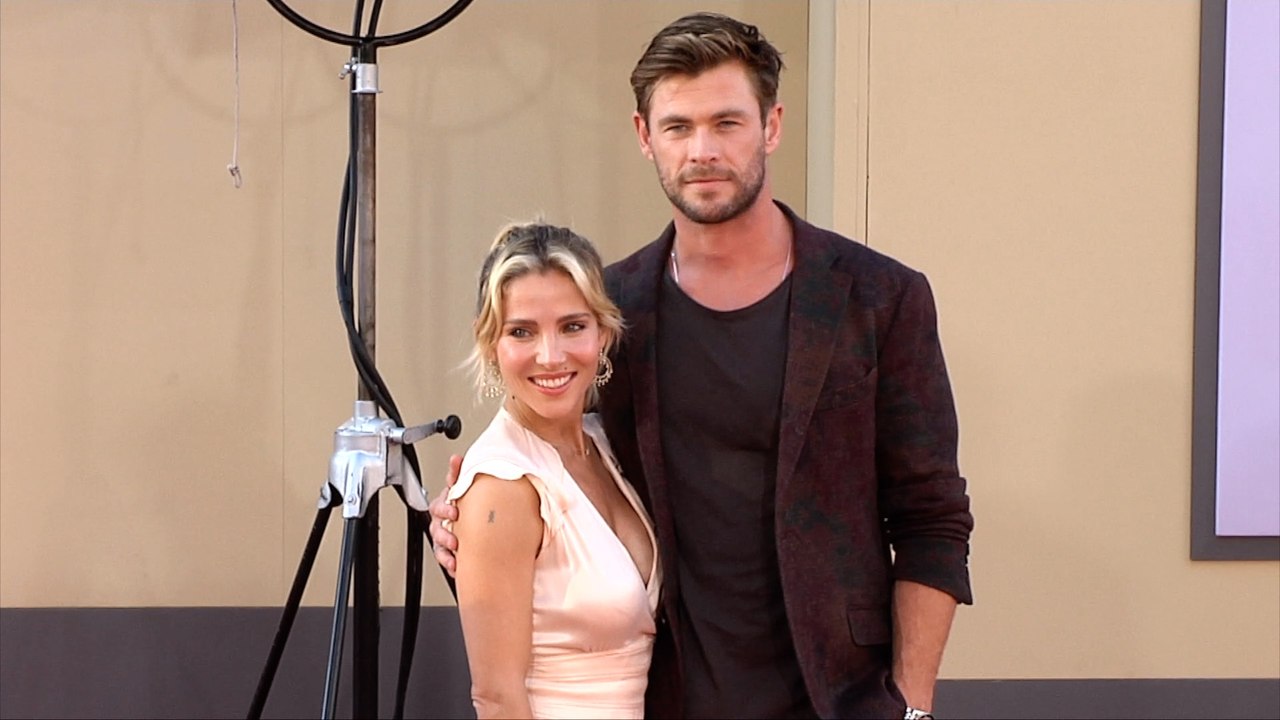 Elsa Pataky and Chris Hemsworth "Once Upon a Time in Hollywood" World Premiere Red Carpet