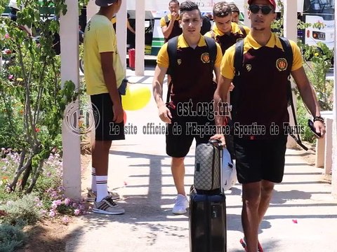 الترجي الرياضي التونسي يصل إلى مقر التربص المغلق بالمنستير Espérance Sportive de Tunis