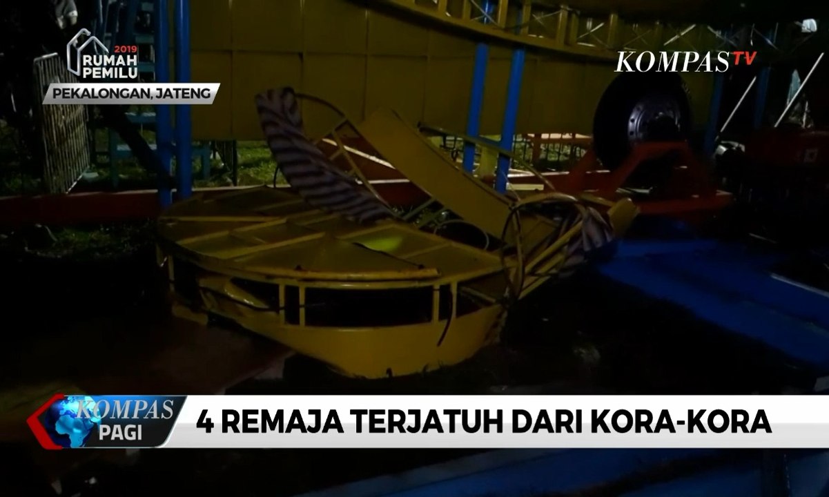 4 Remaja Jatuh dari Kora-kora, 1 Orang Meninggal