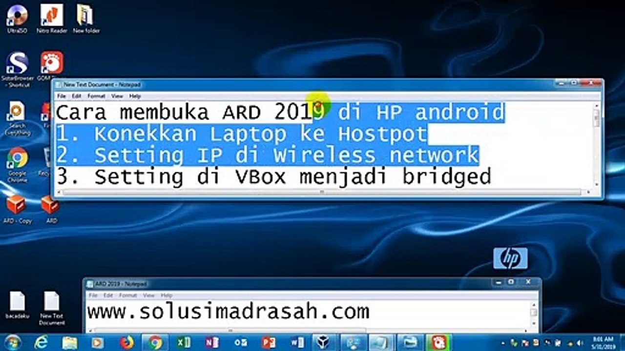 Membuka ARD 2019 di HP Android