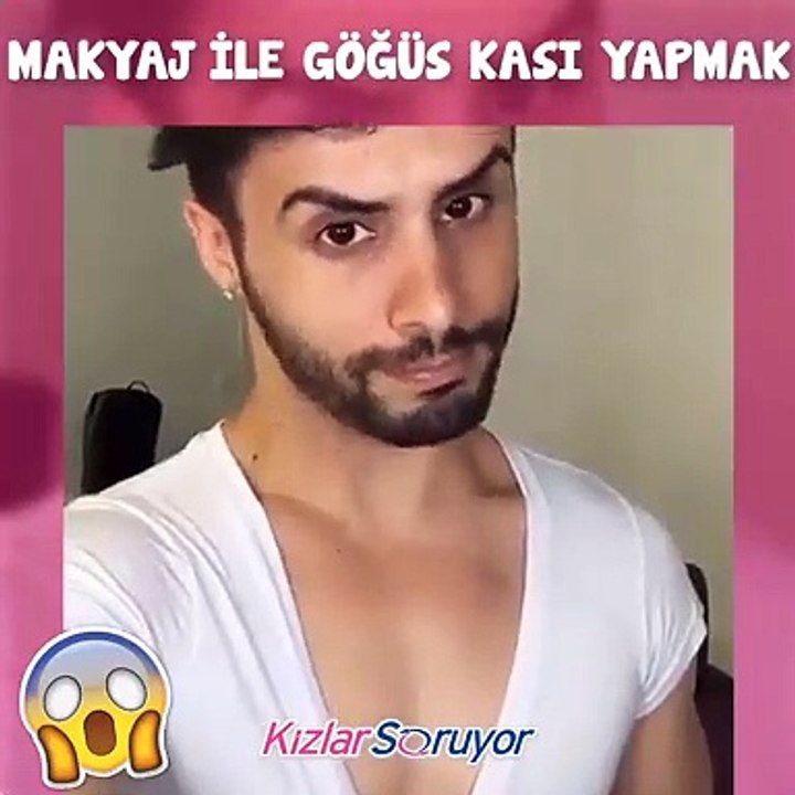 Makyaj İle Göğüs Kası Yapmak