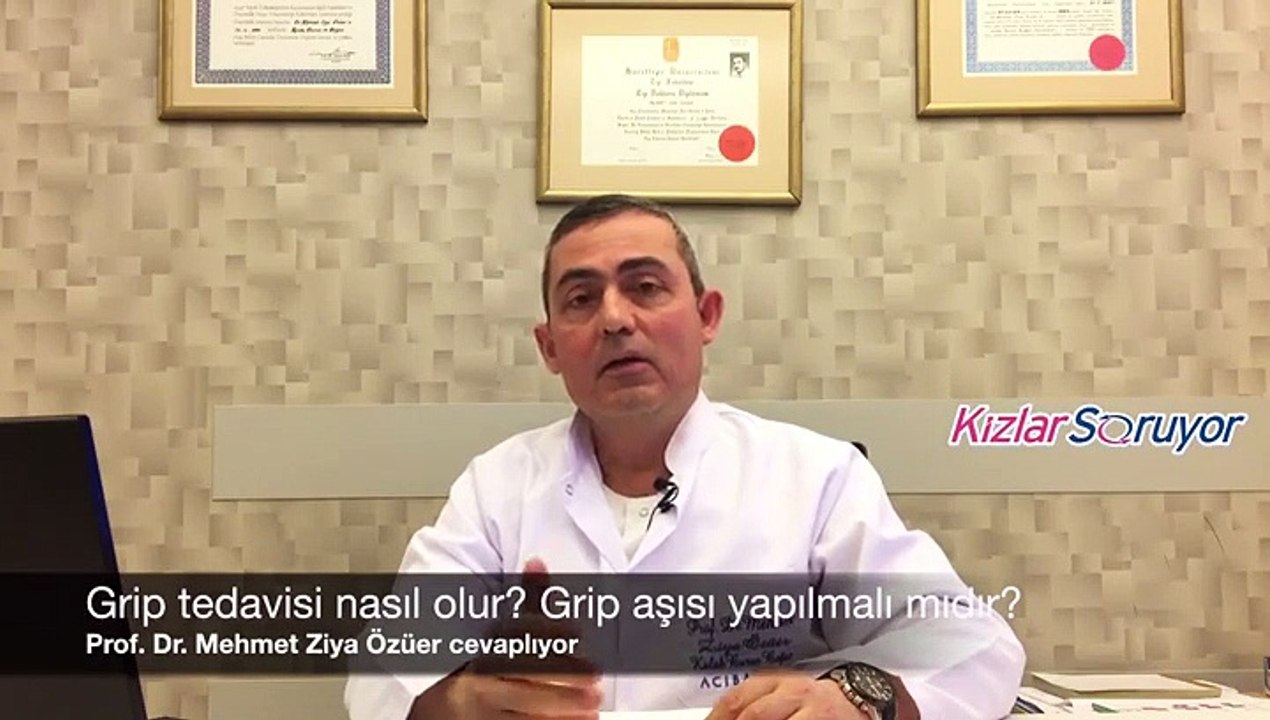 Prof. Dr. Mehmet Ziya Özüer – Grip tedavisi nasıl olur?