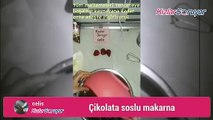 Yemek - Çikolata Soslu Makarna