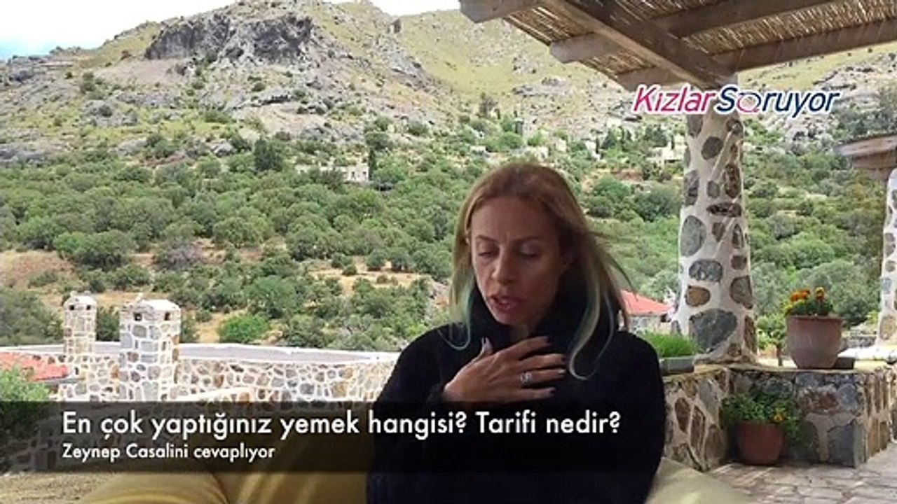 Zeynep Casalini - En çok yaptığın yemek tarifi nedir?