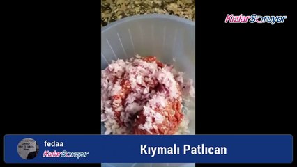 Yemek - Kıymalı Patlıcan