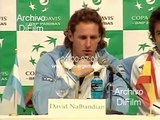 Nalbandian - Del Potro - Mancini - Conferencia Copa Davis 2008