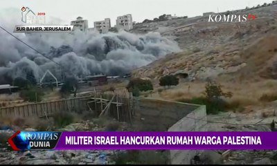 Militer Israel Hancurkan Rumah Warga Palestina di Jerusalem Timur