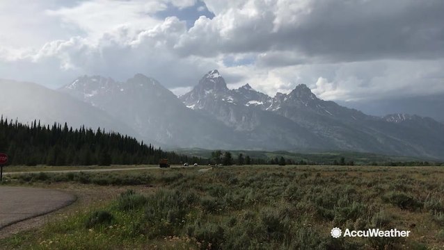 AccuWeather's Great American Road Trip: A rainy day at Grand Teton
