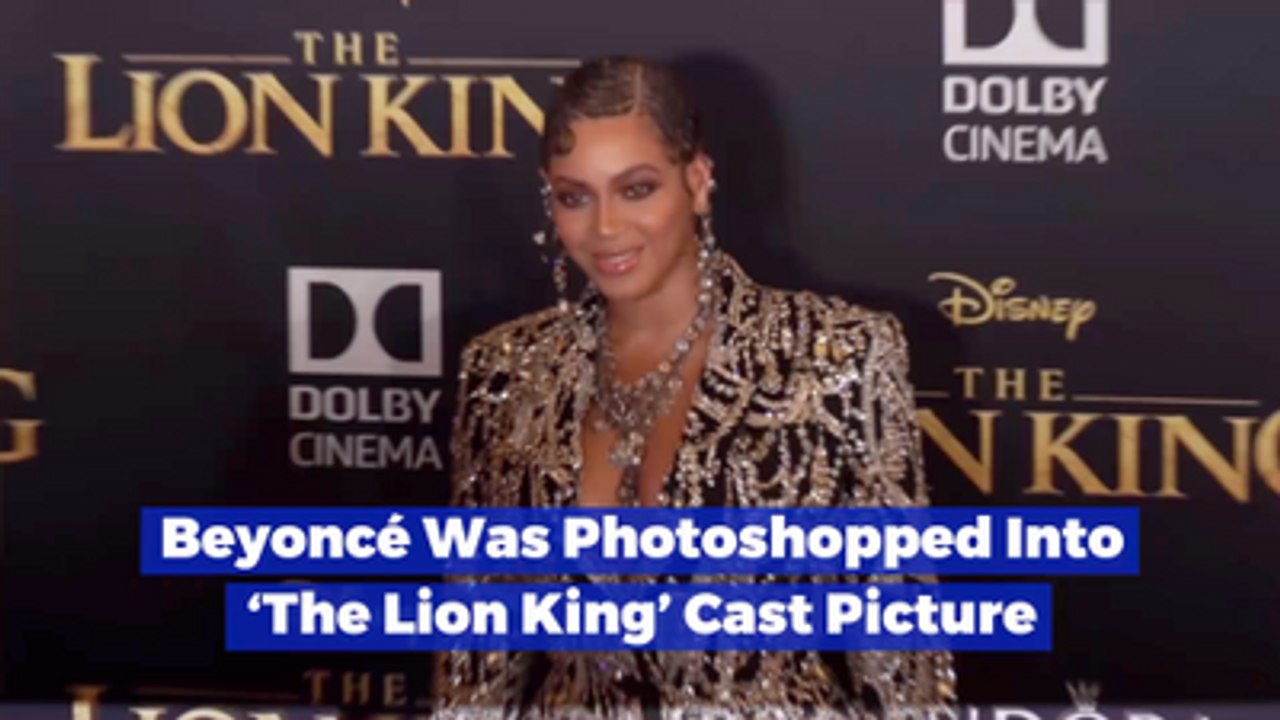 Beyonce Was Photoshopped For Movie Images