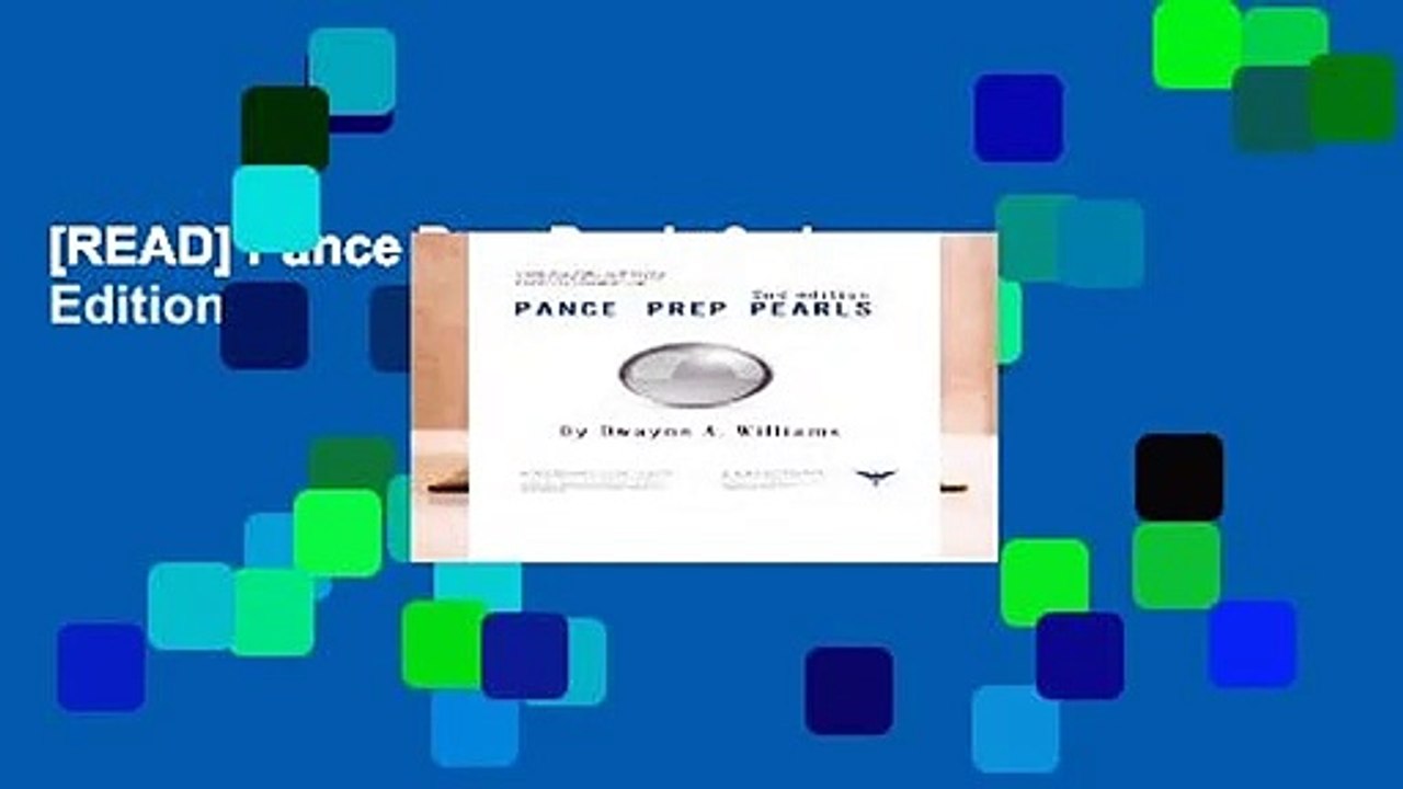 [READ] Pance Prep Pearls 2nd Edition