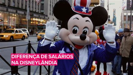 Funcionários da Disneylândia reclamam de salário