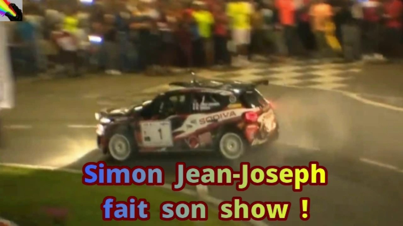Le pilote Martiniquais : SIMON JEAN-JOSEPH FAIT SON SHOW ! au "Martinique Rallye Tour" 2019."
