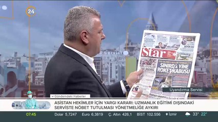 STAR'IN MANŞETİ: SINIRDA YİNE ROKET KABUSU