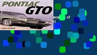 [READ] Pontiac GTO: Four Decades of Muscle (Motorbooks Classics)