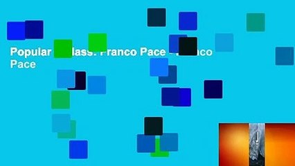 Popular J Class: Franco Pace - Franco Pace