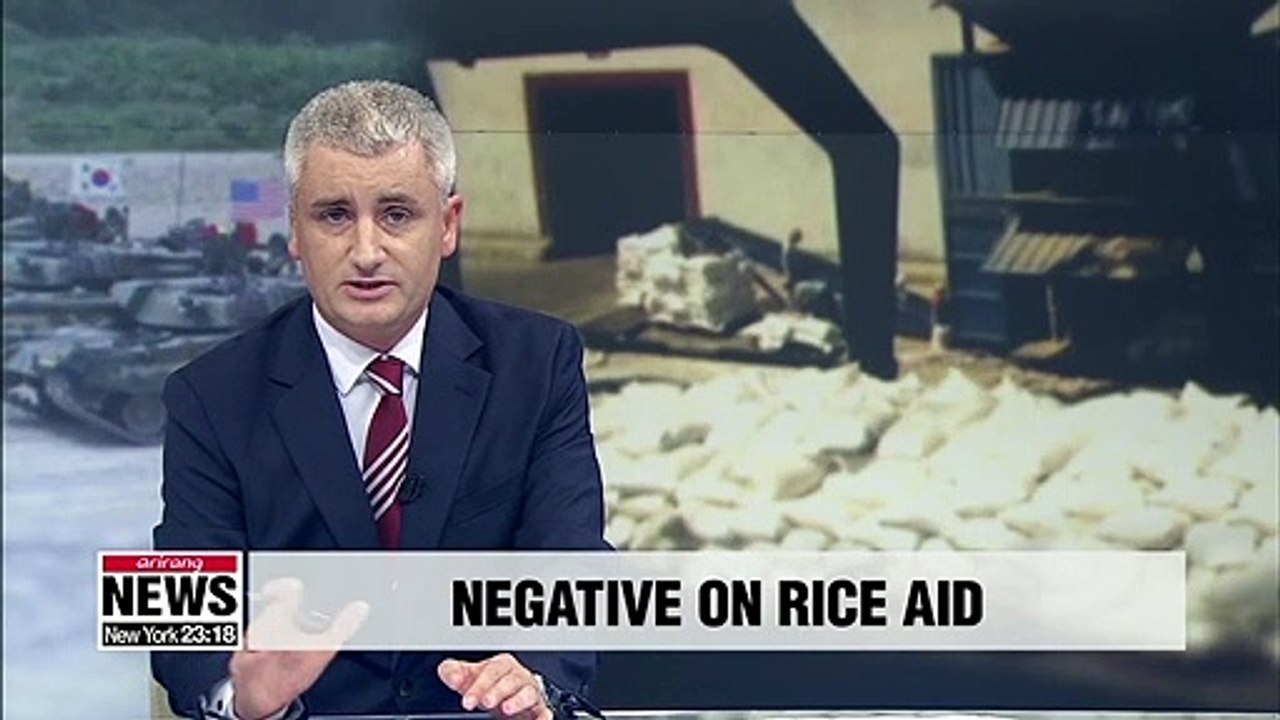 N. Korea negative towards receiving 50,000 tons of rice aid from Seoul: Unification Ministry