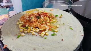 Mexican Fusion Dosa with Loads of Cheese _ Indian Street Food