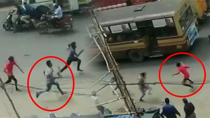Chennai: Arumbakkam में Students की गुंडागर्दी, दिनदहाड़े गंडासे से हमला देखें Video| वनइंडिया हिंदी