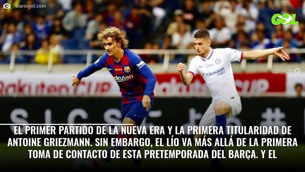 Griezmann ensucia el Barça-Chelsea con una bronca descomunal: “¡Esto va  acabar muy mal!”