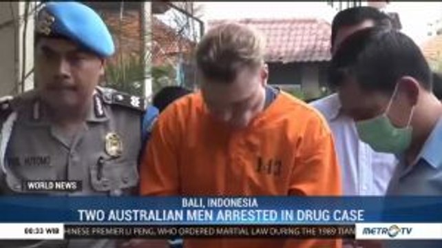 Two Australian Men Arrested in Drug Cases in Bali