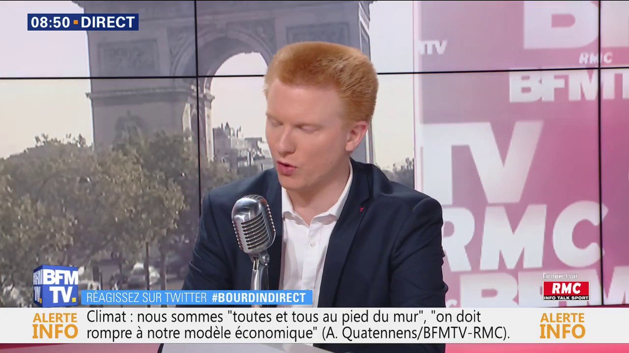 Démission de François de Rugy: selon Adrien Quatennens, le problème était "son inconséquence écologique"