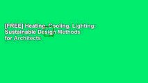 [FREE] Heating, Cooling, Lighting: Sustainable Design Methods for Architects