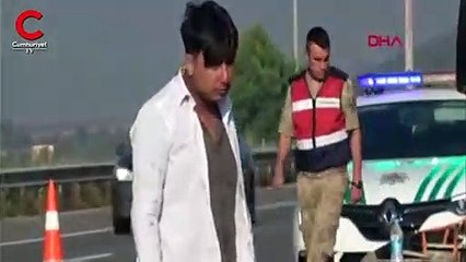 TEM'de kaza! Minibüs takla attı... Ölü ve yaralılar var