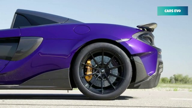 2019 Purple McLaren 600LT Spider - High-Performance