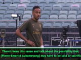 Arsenal don't want to sell Aubameyang - Emery