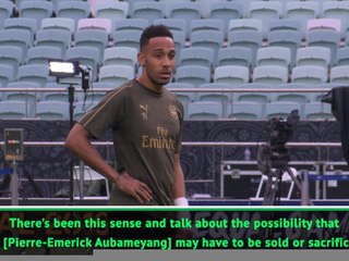 Arsenal don't want to sell Aubameyang - Emery