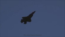 F-35A Lightning II Flying Display At WOW 2019