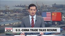 Top U.S. negotiators visiting China Monday to resume trade talks: Bloomberg