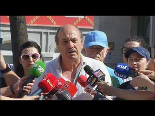 Live/ Policia rrethon Teatrin Kombëtar