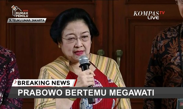 Jika Prabowo Ingin Bertemu dan Bekerja Sama dengan Joko Widodo, Ini Kata Megawati