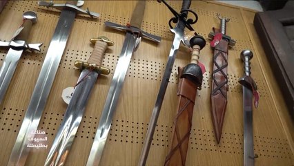 صناعة السيوف مهنة الأجداد في طليطلة