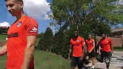 El Atlético Arranca su Gira en Dallas