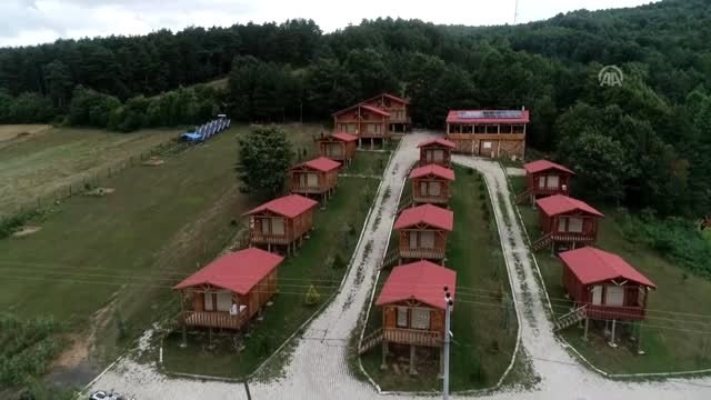 Fabrikadaki işini bırakıp köyüne turist çeken tesis yaptı - BURSA